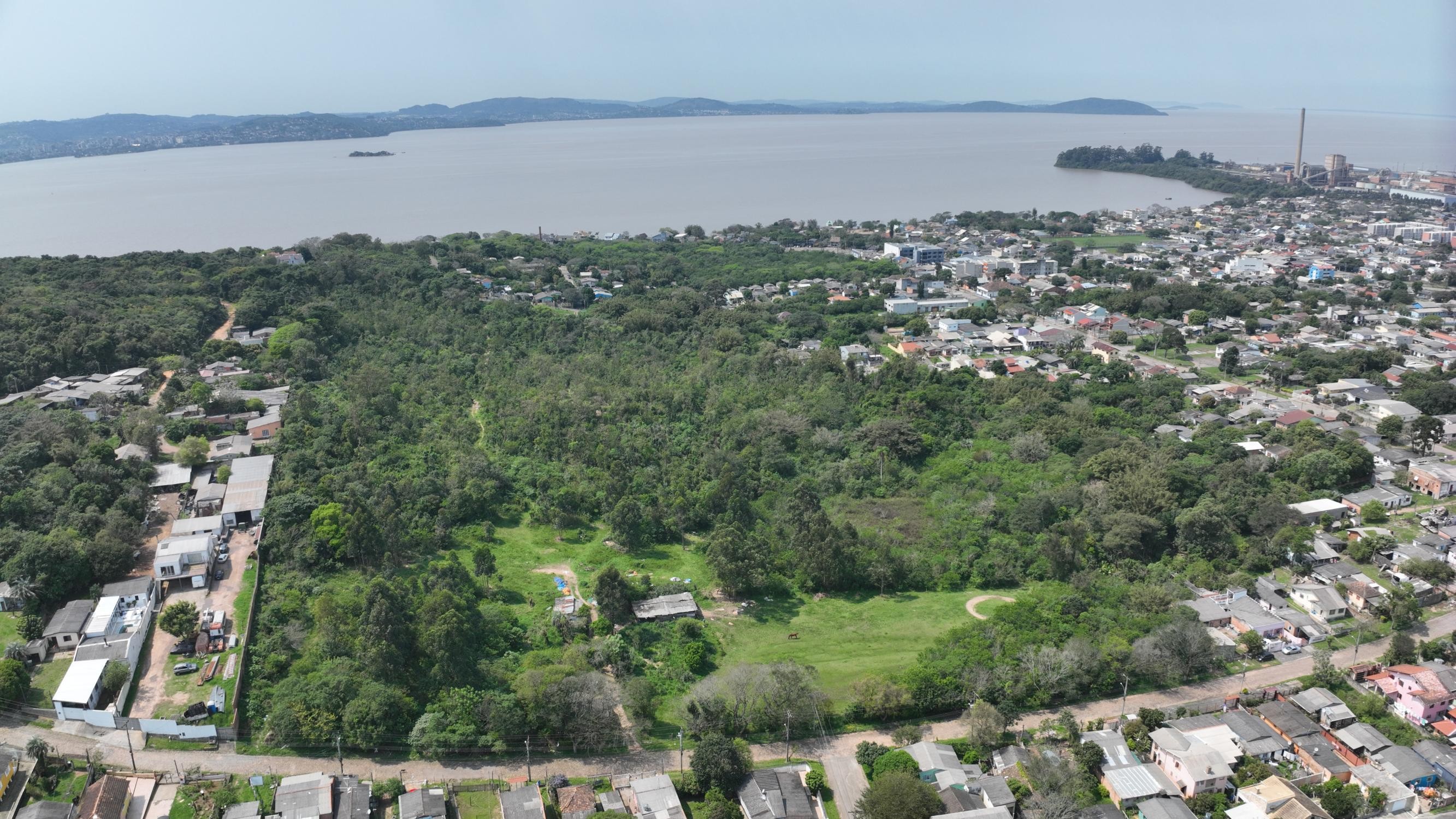 Vista da área.
